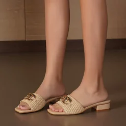 SHOES Ramona dame sandaler 77-593 - Beige New