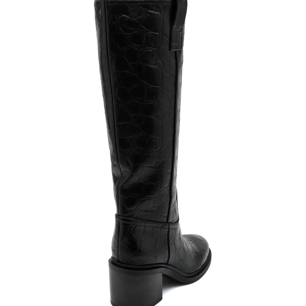 SHOES Regina dame støvler 2525A - Black Sale