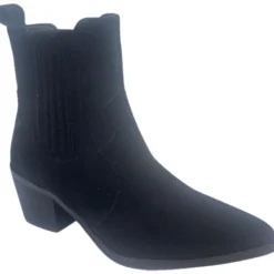 SHOES Sabine dame cowboystøvler 7885 - Black New