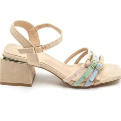 SHOES Silje dame stilet 7217 - Beige Sale