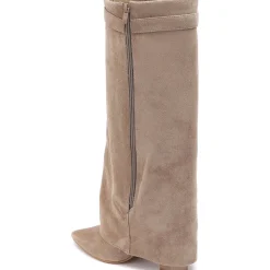 SHOES Sof Dame støvler 9501A - Kaki Online