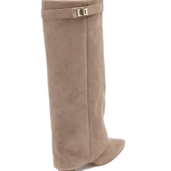 SHOES Sof Dame støvler 9501A - Kaki Online