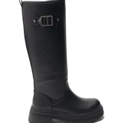 SHOES Sylviane dame støvler 1639 - Black Outlet