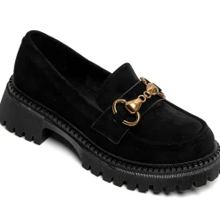 SHOES Sylvie dame loafers 5275 - Black New