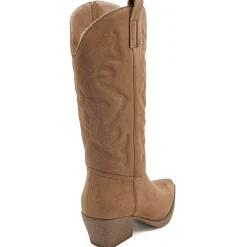 SHOES Talia dame cowboystøvler 5677-1 - Camel Online