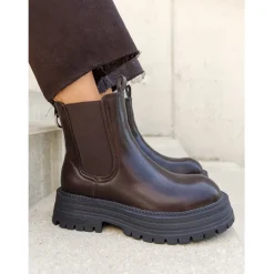 SHOES Thea dame støvler 6328 - Brown Sale