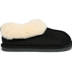 SHOES Tuller Dame hjemmesko 23-011 - Black Hot