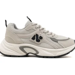 SHOES Uma dame sneakers 1219 - Grey Discount