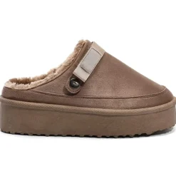 SHOES Valentina dame hjemmesko W2501 - Kaki Hot