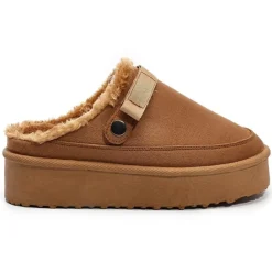 SHOES Valentina dame hjemmesko W2501 - Camel Discount