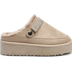 SHOES Valentina dame hjemmesko W2501 - Beige Discount