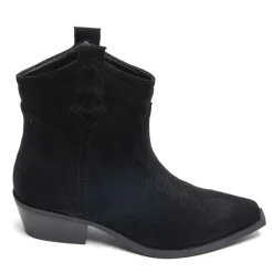 SHOES Vanessa Dame cowboystøvler 9653A - Black Sale