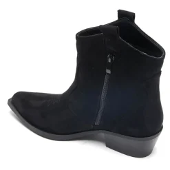 SHOES Vanessa Dame cowboystøvler 9653A - Black Sale