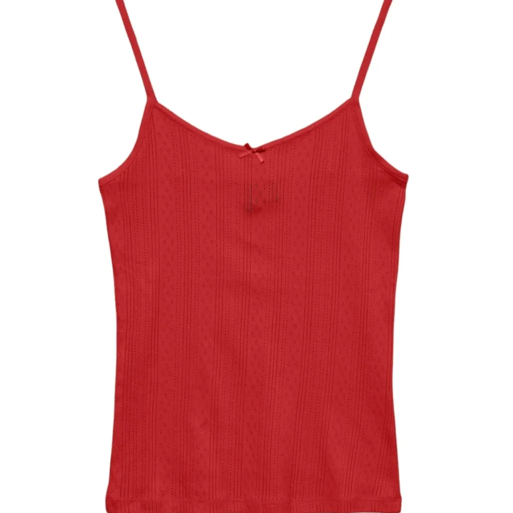Vero Moda VER MODA dame top VMLISA - Fiery Red Hot