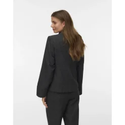 Vero Moda aware dame blazer AWAUTHALIA - Dark grey melange New