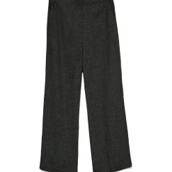 Vero Moda aware dame bukser AWUTHALIA - Dark grey melange Discount