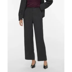 Vero Moda aware dame bukser AWUTHALIA - Dark grey melange Discount