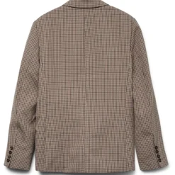 Vero Moda DAME BLAZER AWSIMMA - Beaver Fur Black and Root Beer Best