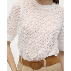 Vero Moda dame bluse VMBECCA - Snow white Best