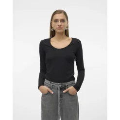 Vero Moda dame bluse VMBRITT - Black Sale