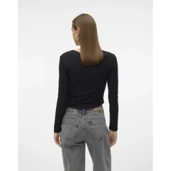 Vero Moda dame bluse VMBRITT - Black Sale