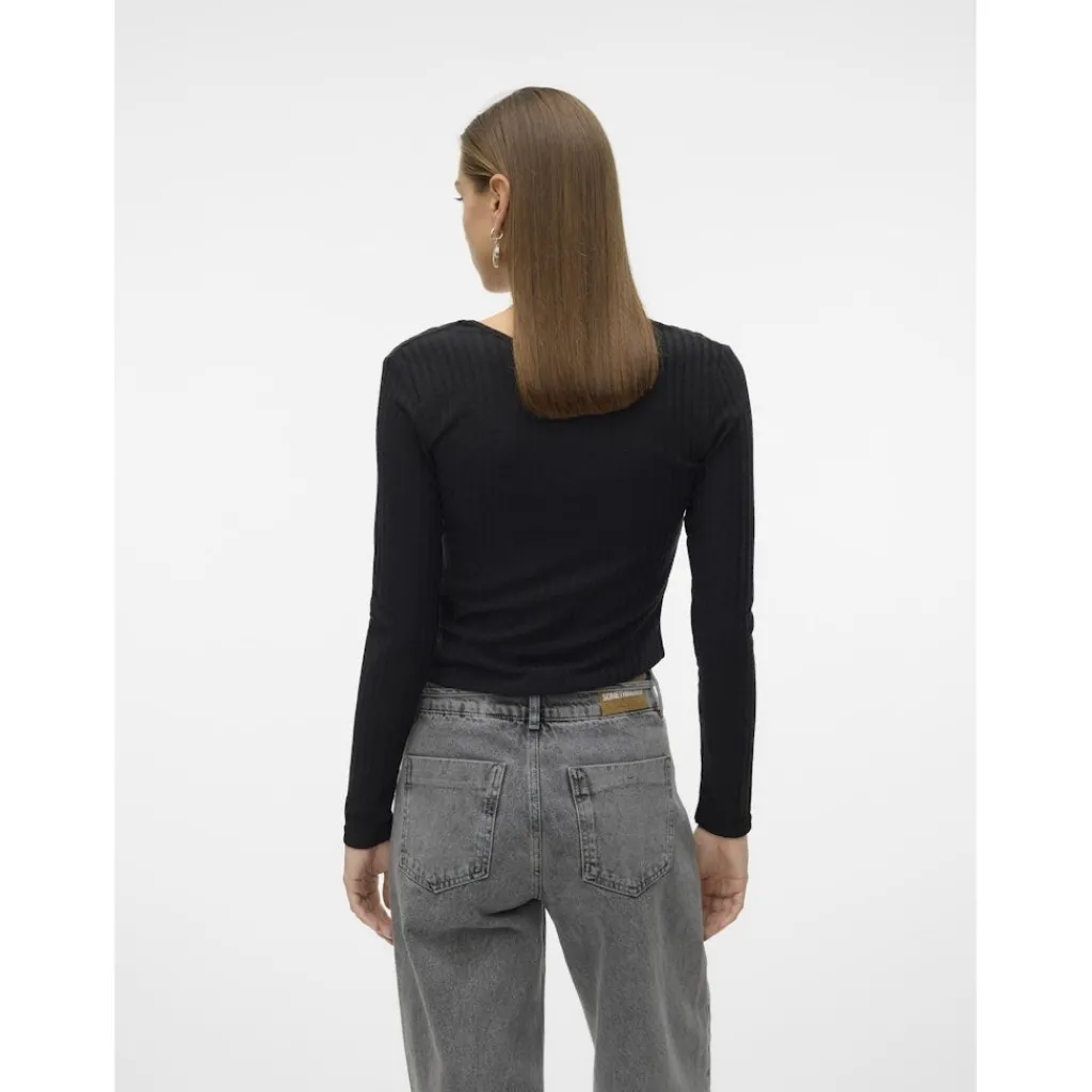 Vero Moda dame bluse VMBRITT - Black Sale