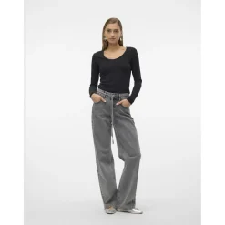 Vero Moda dame bluse VMBRITT - Black Sale