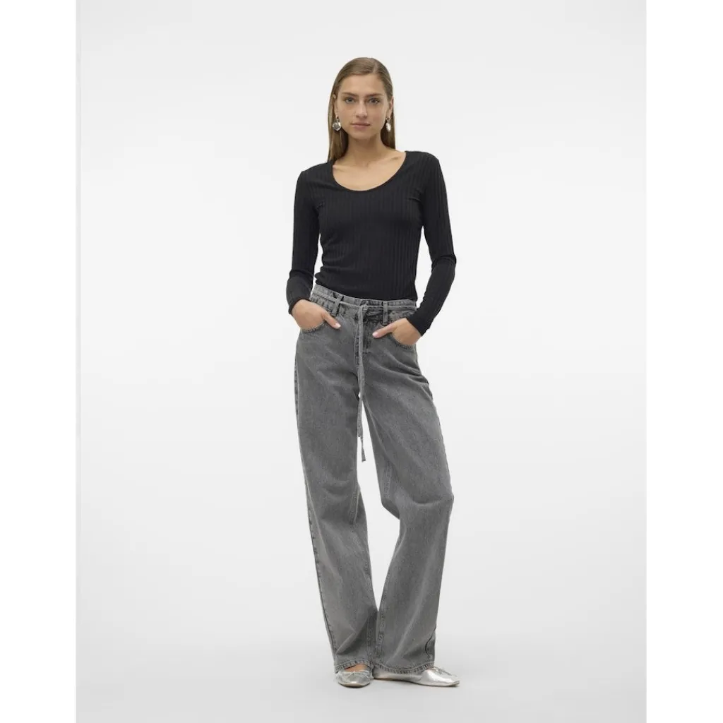 Vero Moda dame bluse VMBRITT - Black Sale