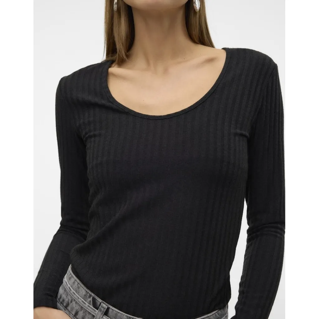 Vero Moda dame bluse VMBRITT - Black Sale