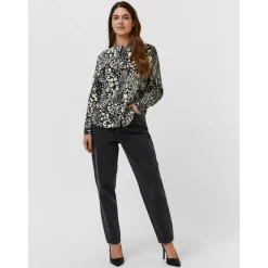 Vero Moda dame bluse VMCAIA - black/caia New