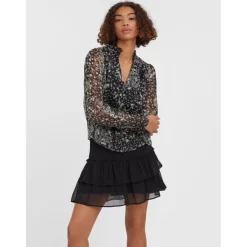 Vero Moda dame bluse VMKAYA - Black Hilma Online