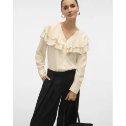 Vero Moda dame bluse VMLIZZI - Birch Online