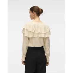 Vero Moda dame bluse VMLIZZI - Birch Online