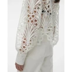 Vero Moda dame bluse VMNIKKI - Snow white Online