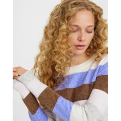 Vero Moda dame bluse VMPLAZA - Jacaranda Hot