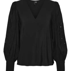 Vero Moda dame bluse VMSANI - Black Outlet