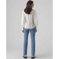 Vero Moda dame bluse VMSANI - Snow white Sale