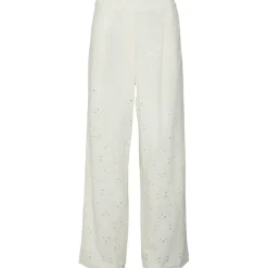 Vero Moda dame bukser VMIRINA - Snow White EMBROIDERY Sale