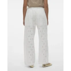 Vero Moda dame bukser VMIRINA - Snow White EMBROIDERY Sale