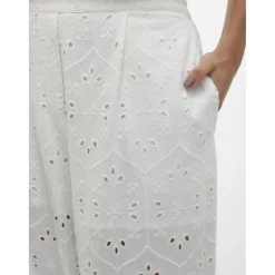 Vero Moda dame bukser VMIRINA - Snow White EMBROIDERY Sale