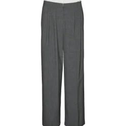 Vero Moda dame bukser VMMADJA - Dark grey melange Discount
