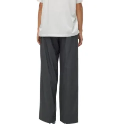 Vero Moda dame bukser VMMADJA - Dark grey melange Discount