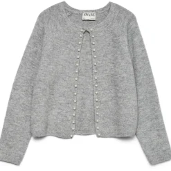 Vero Moda DAME CARDIGAN AWMAGALENE - Medium grey melange Discount