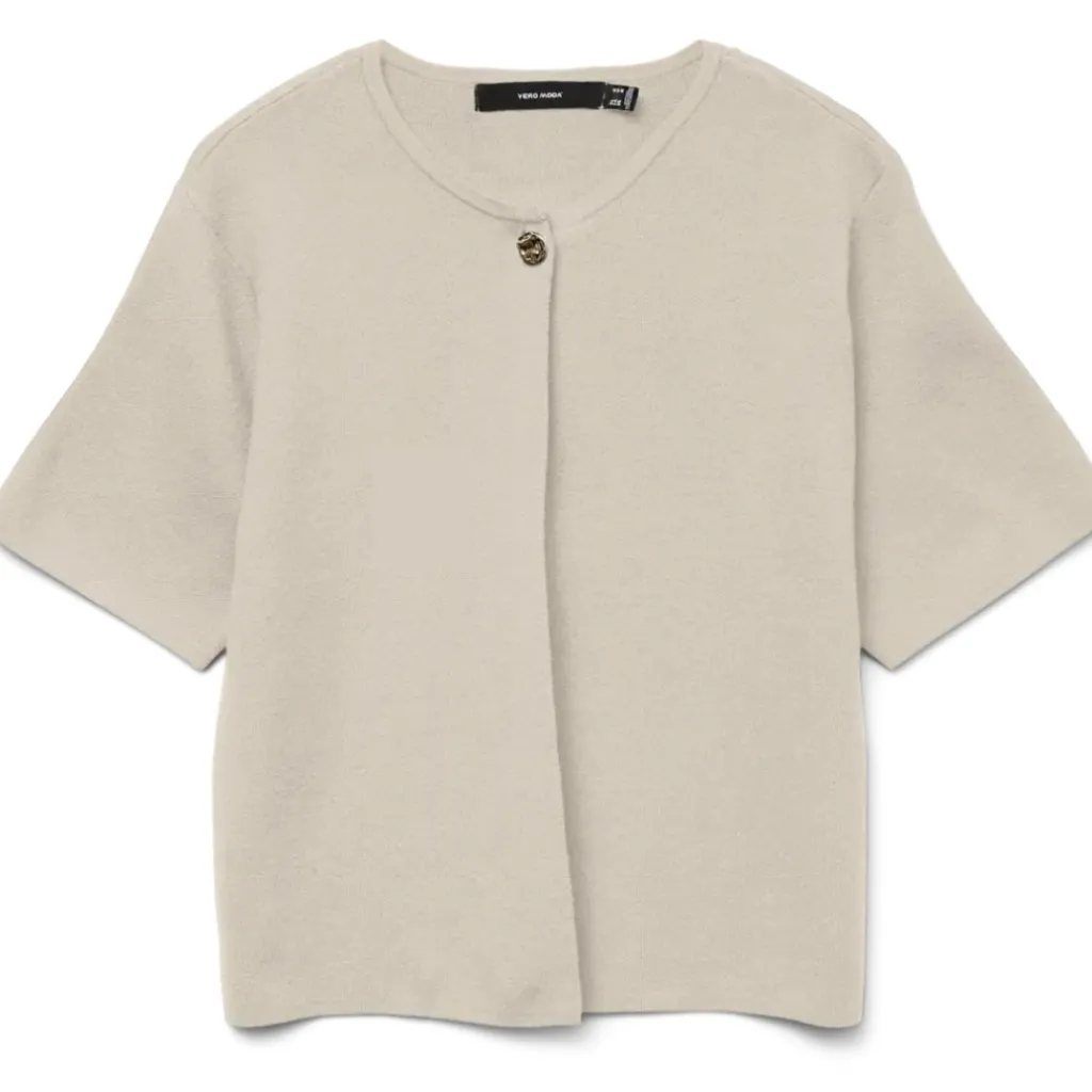 Vero Moda DAME CARDIGAN VMGOLD - Birch Hot