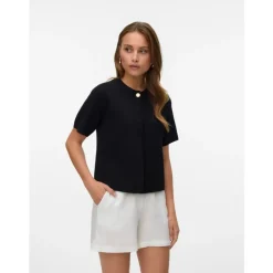 Vero Moda DAME CARDIGAN VMGOLD - Black Discount