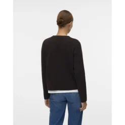 Vero Moda dame cardigan VMMARINA - Chocolate Torte Melange Outlet