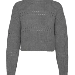 Vero Moda dame cardigan VMADELINA - Medium grey melange Best