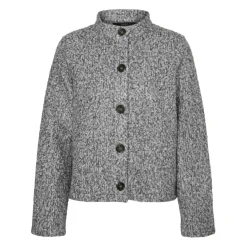 Vero Moda dame cardigan VMHAYLI - Light Grey Melange Dark grey melange Outlet