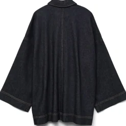 Vero Moda DAME JAKKE AWVERENA - Dark Blue Denim Rinse Clearance