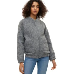 Vero Moda dame jakke VMAMBER - Medium grey melange Online